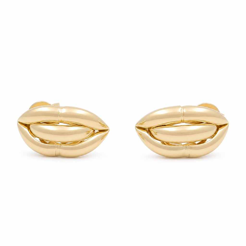 10K Yellow Gold Fashion Earring / Size: / Weight: 2.1 GR/ ORC140