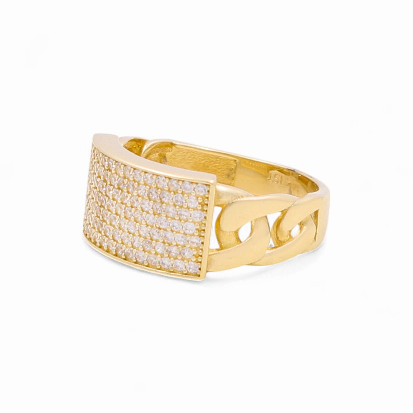 14k Fashion Women's Ring with Cz / Weight 4.1 GR / COWR4FS-2