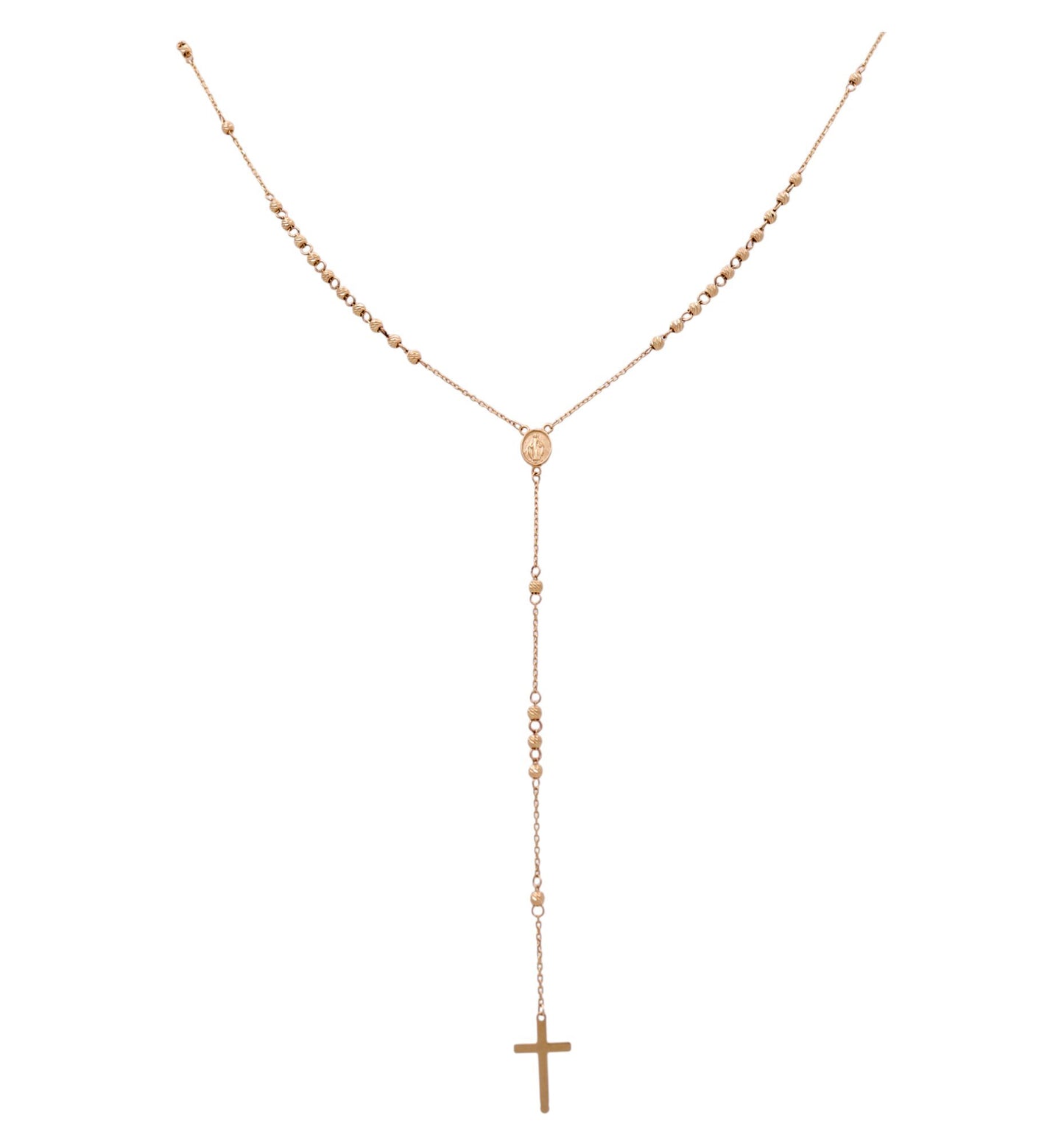 10K Yellow Gold Rosary / Size: 18'' / Weight: 6.4 GR / VMNK0RS-2