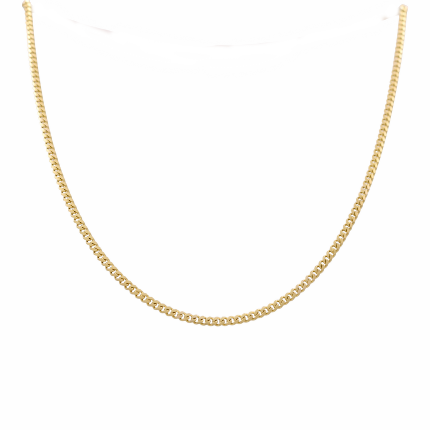 14K Yellow Gold Solid Cuban Link Chain / Size: 4mm 20" / Weight: 25.1 GR / SCCACH4CL4-20