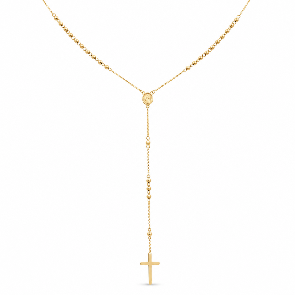 10K Yellow Gold Rosary / Size: 21'' / Weight: 10.4 GR / VMNK0RS-1