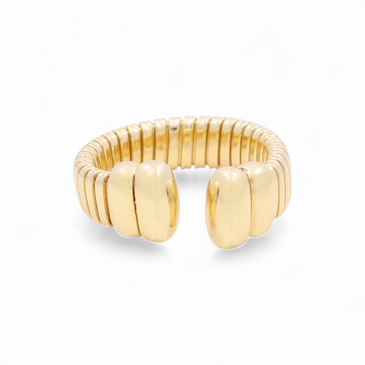 14K Yellow Gold Adjustable Women's Ring / Size: 6.5 / Weight: 6 GR / DAWR4FS-1