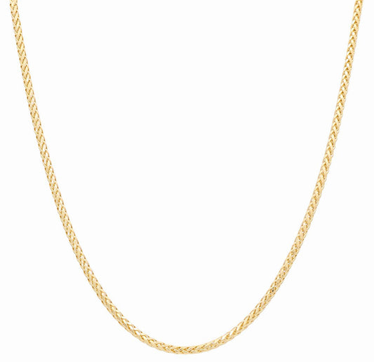 10K Yellow Gold Semisolid Franco Redondo Chain / Size: 3.3mm-24'' / Weight: 10.5gr / HCSCH0FR3.3-24
