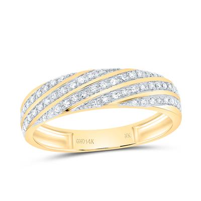 14K Yellow Gold Diamond Trio Bridal Set / Size:7&10 / 196096