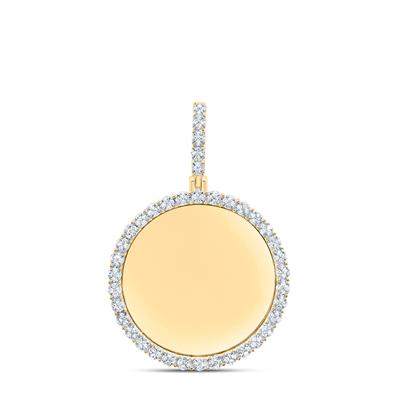 10k Yellow Gold Medal Pendant With Diamond  / 189985