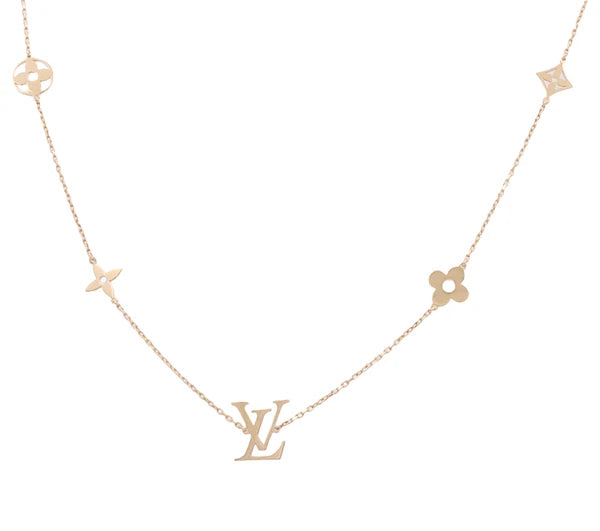 14k Yellow Gold Fashion LV Chain / Size: 18" / Weight 5.1gr / CLCH4LV