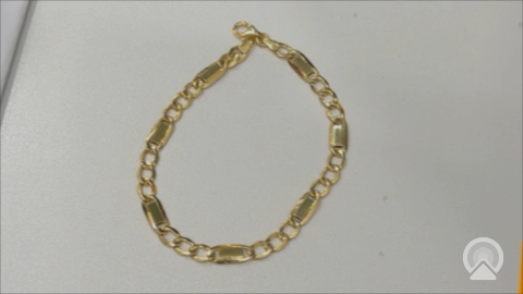 10K Yellow Gold Figaro Men's Bracelet / Size: 5.5mm 8.5" / Weight: 4.1GR / CSMB0FG5.5-8.5