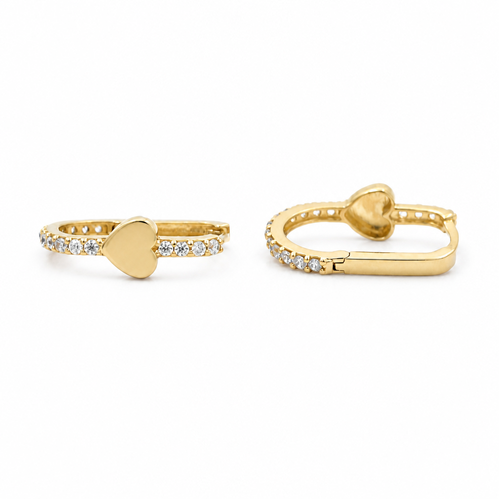 14K Yellow Gold Fashion Women Stud Earrings / Size: 1.5mmx8mm / Weight: 1.5G GR / DQEH4FS1.5X8