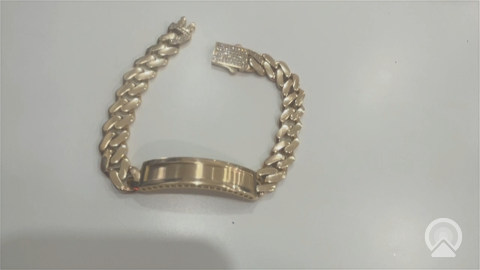 14K Yellow Gold Monaco ID Bracelet CZ / Size: 10mm 8" / Weight: 19.6 GR / MGMB4MONID10-8