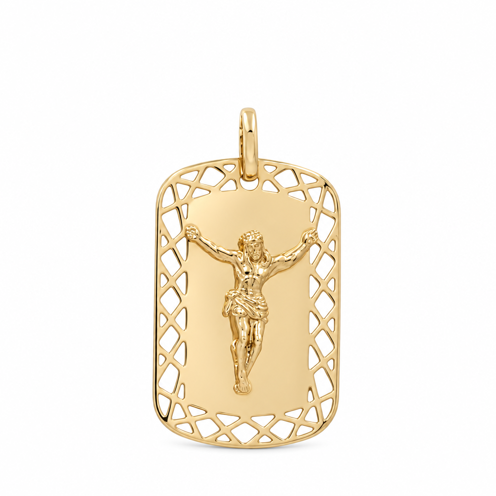 Dije de Jesús de oro amarillo 14K / ISPD4CR