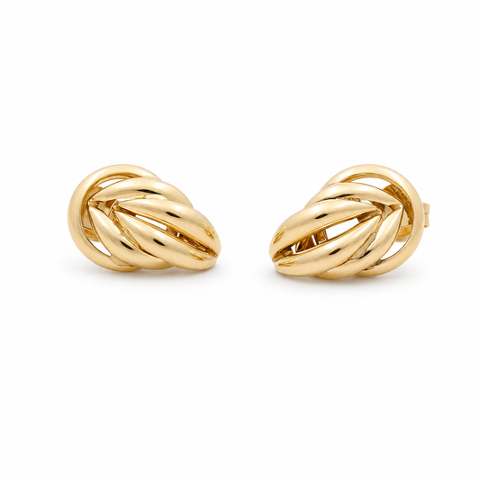 10K Yellow Gold Fashion Earrings / Weight: 2.3 GR / ORC106