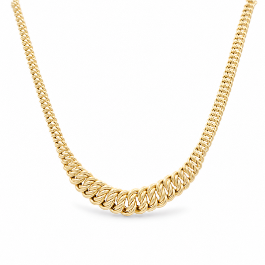 14K Yellow Gold Women's Necklace Princess / Size: 18'' / Weight: 20.9 GR / 169-00179