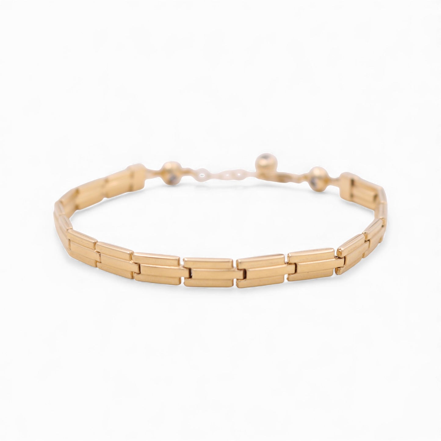 14K Yellow Gold Women's Fashion Bracelet / Size: 7" / Weight: 7.2 GR / COWB4FS-37