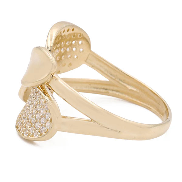 14k Fashion Women Ring with Cz / Weight 3.2 GR / COWR4FS-86