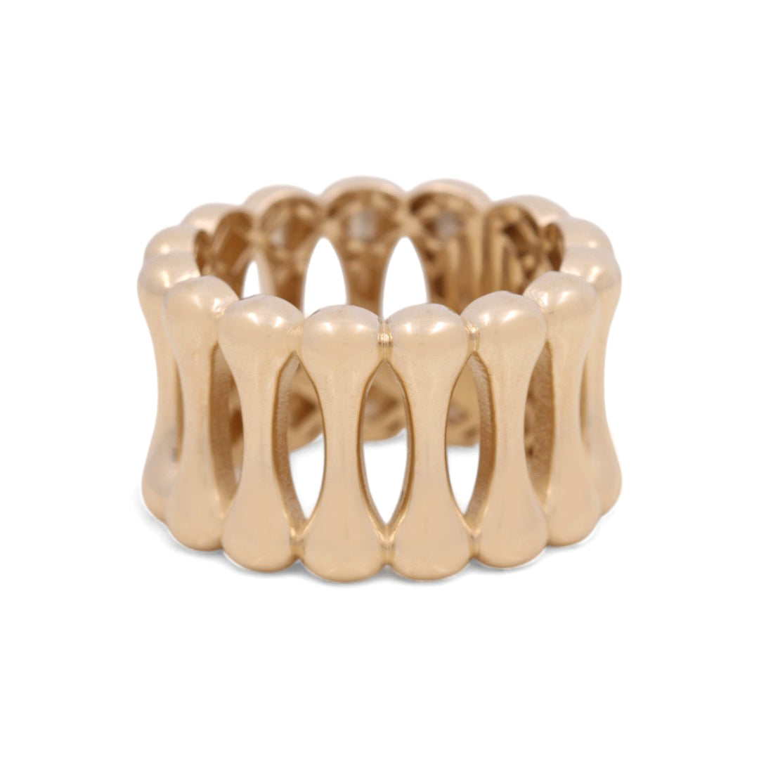 14K Yellow Gold Women's Fashion Ring