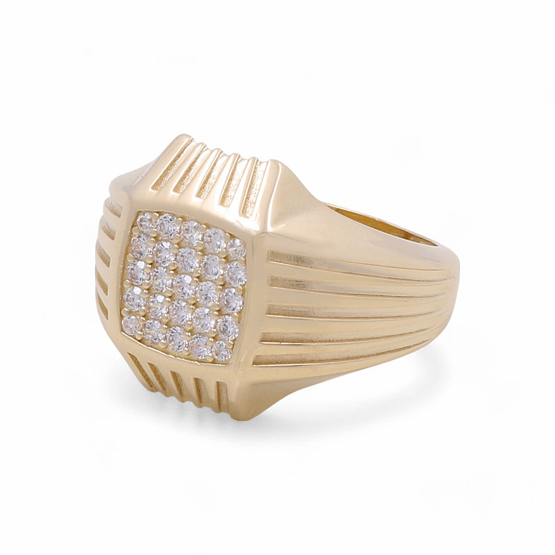 14K Yellow Gold Men’s Fashion Ring