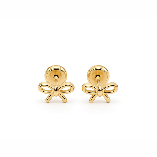 14K Yellow Gold Fashion Stud Earrings / 6-553401P5