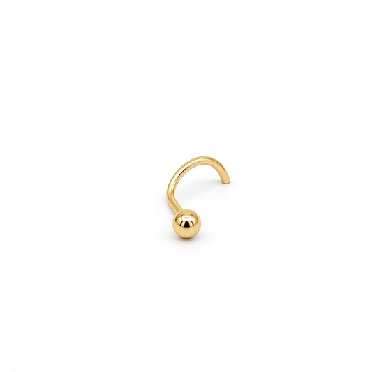 14K Yellow Gold Fashion Stud Earrings / 6-907001K