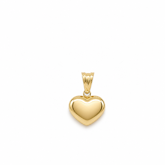 10K Yellow Gold Heart Pendant / Size: Small / Weight: 0.8 GR / MGPD0HR-1