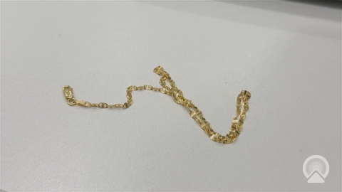 10K Yellow Gold  Women's Anklet Bracelet / Size: 2mm-10'' / Weight:1.6gr  / CSAB0MR2-10