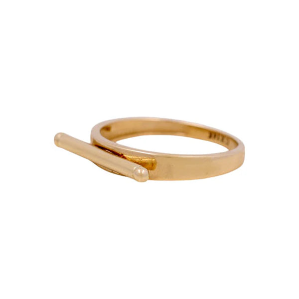 14K Women's Fashion Ring / Size: 8 / Weight: 1.9 GR