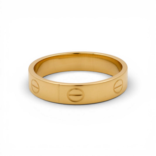 10K  Yellow Gold Fashion Women's Ring CT / Size: sz:6.25 / Weight: 0.9gr / DQWR0CT-1