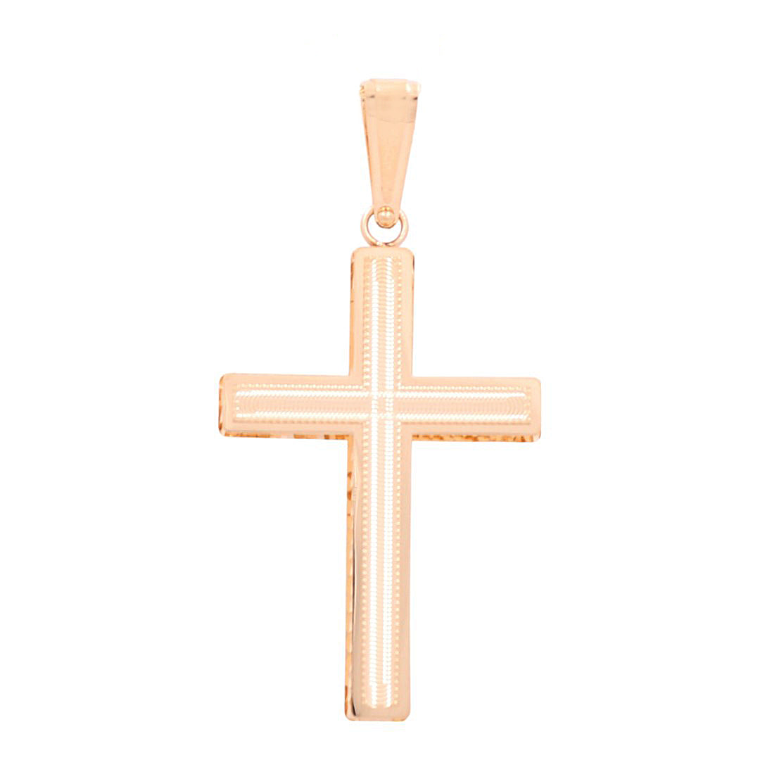 14K Yellow Gold Cross Pendant / Weight: 4.3 GR / 711-00203