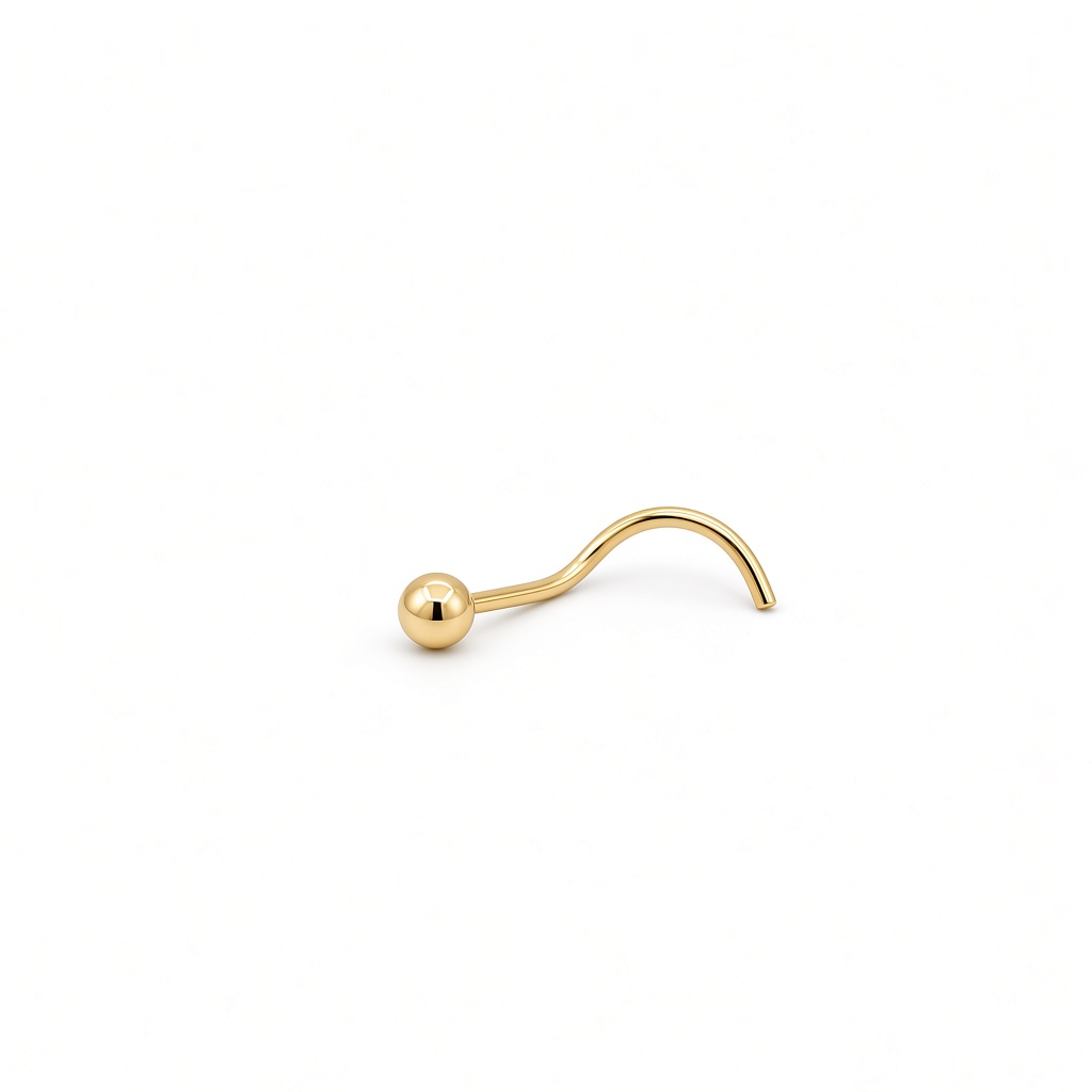 14K Yellow Gold Fashion Stud Earrings / 6-907001K