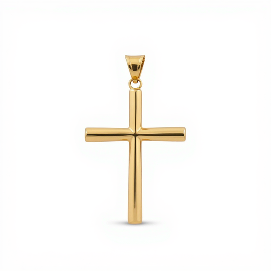 10K Yellow Gold Cross Pendant / Weight: 1.1 GR / CQPD0CS-4