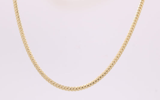 14k Solid Cuban Link