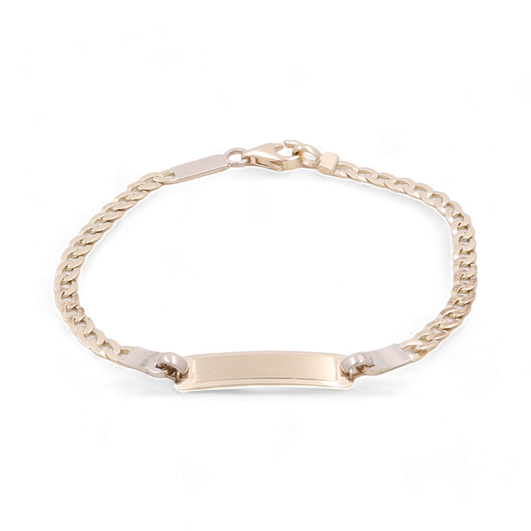 14K Yellow Gold Kids Bracelet / Size: 5.5” / Weight: 2.4 GR / CSBB4