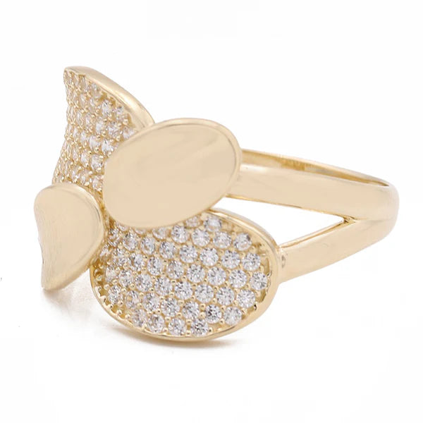 14k Fashion Women Ring with Cz / Weight 3.2 GR / COWR4FS-86