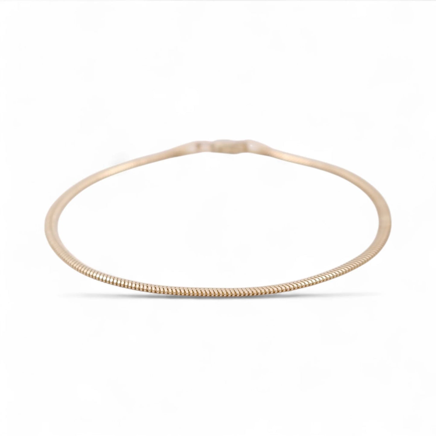 14K Yellow Gold Snake Link Bracelet / Size: 2.5mm 8" / Weight: 2.7 GR / CLBWB4SK2.5-8