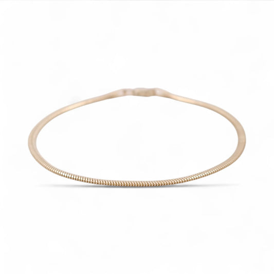14K Yellow Gold Snake Link Bracelet / Size: 2.5mm 8" / Weight: 2.7 GR / CLBWB4SK2.5-8