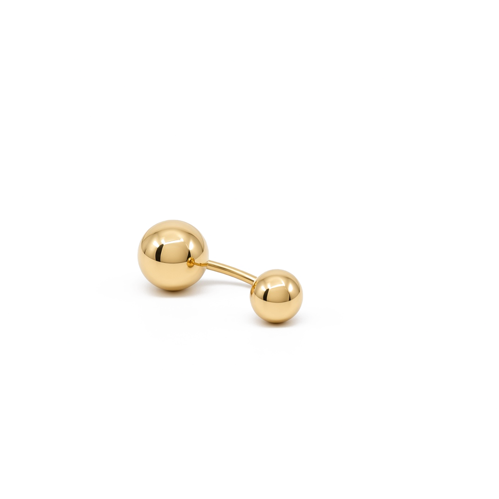 14K Yellow Gold Fashion Piercing Balls / 6-147901K