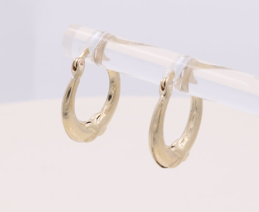 BAEH0FS-2 10K B Weight 0.6gr Small Earring Hoops