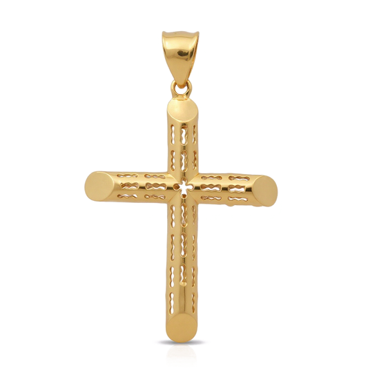 10K Yellow Gold Cross Pendant / Weight: 2.5 GR / BCAPD0CS