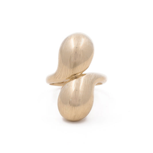 14K Yellow Gold Fashion Women's Ring / Size: 8.5 / Weight: 4.2 GR