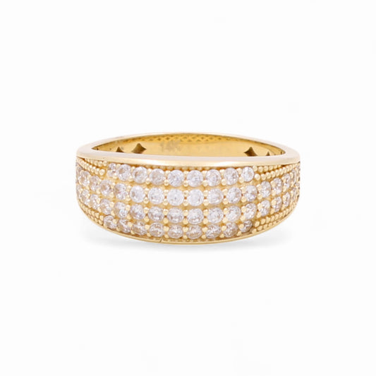 14k Fashion Women's Ring with Cz / Weight: 3.6 GR / COWR4FS-18