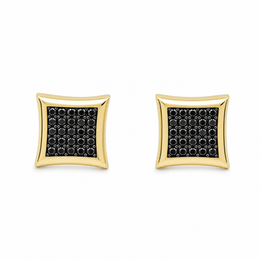 14K Yellow Gold Fashion Stud Earrings / Weight: 1.7 GR / DOES4FS-5