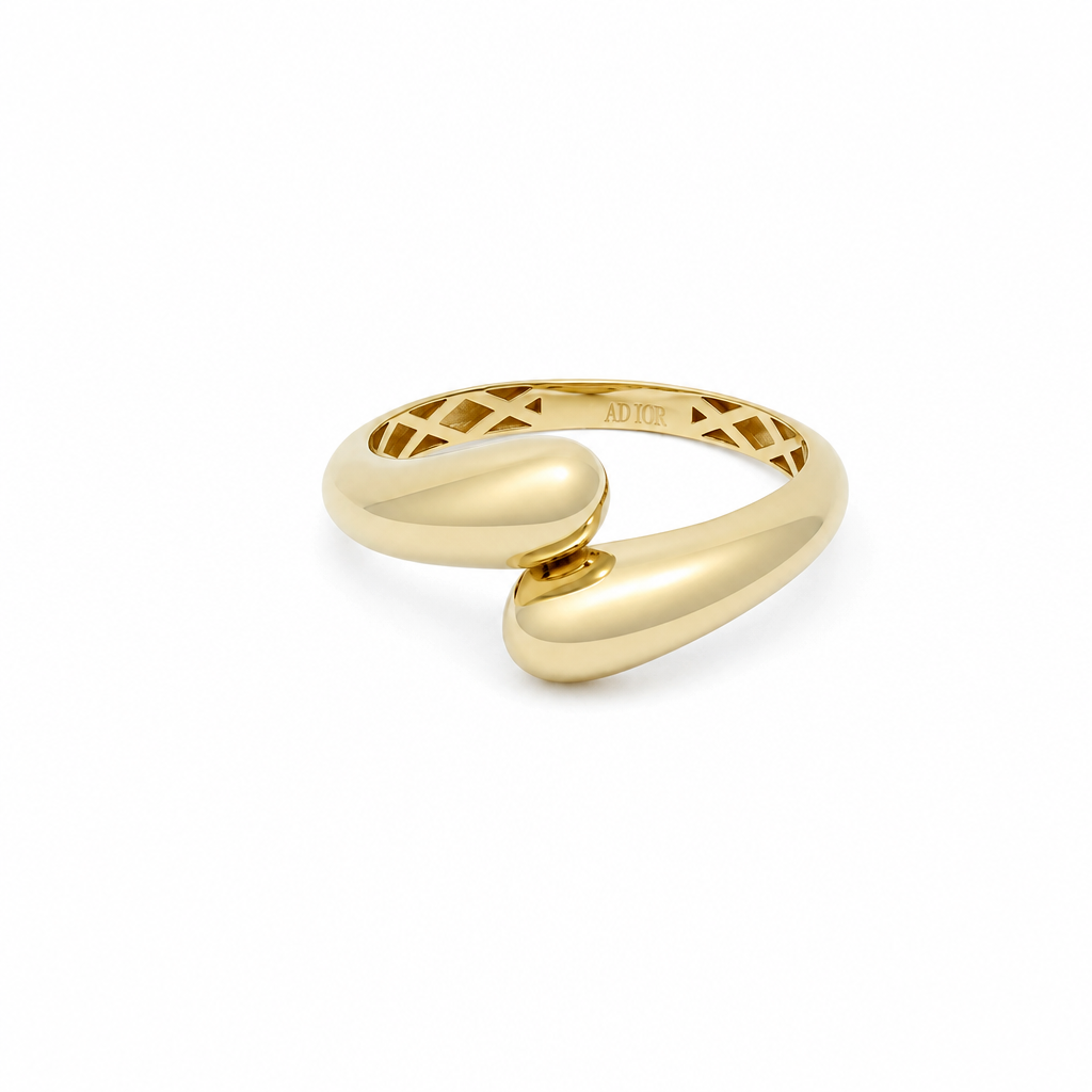 10K Yellow Gold Fashion Women's Ring / Size:7 / Weight: 1.2 GR / P12R-112856R