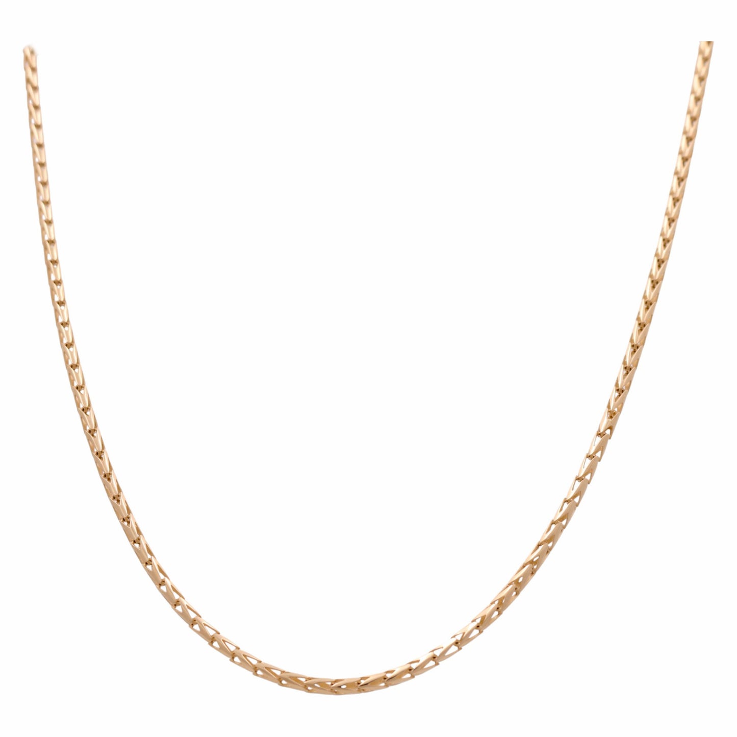 14K Yellow Gold Fashion Link Chain / Size: 24” / Weight: 15.6 GR / DQCH4FS-1