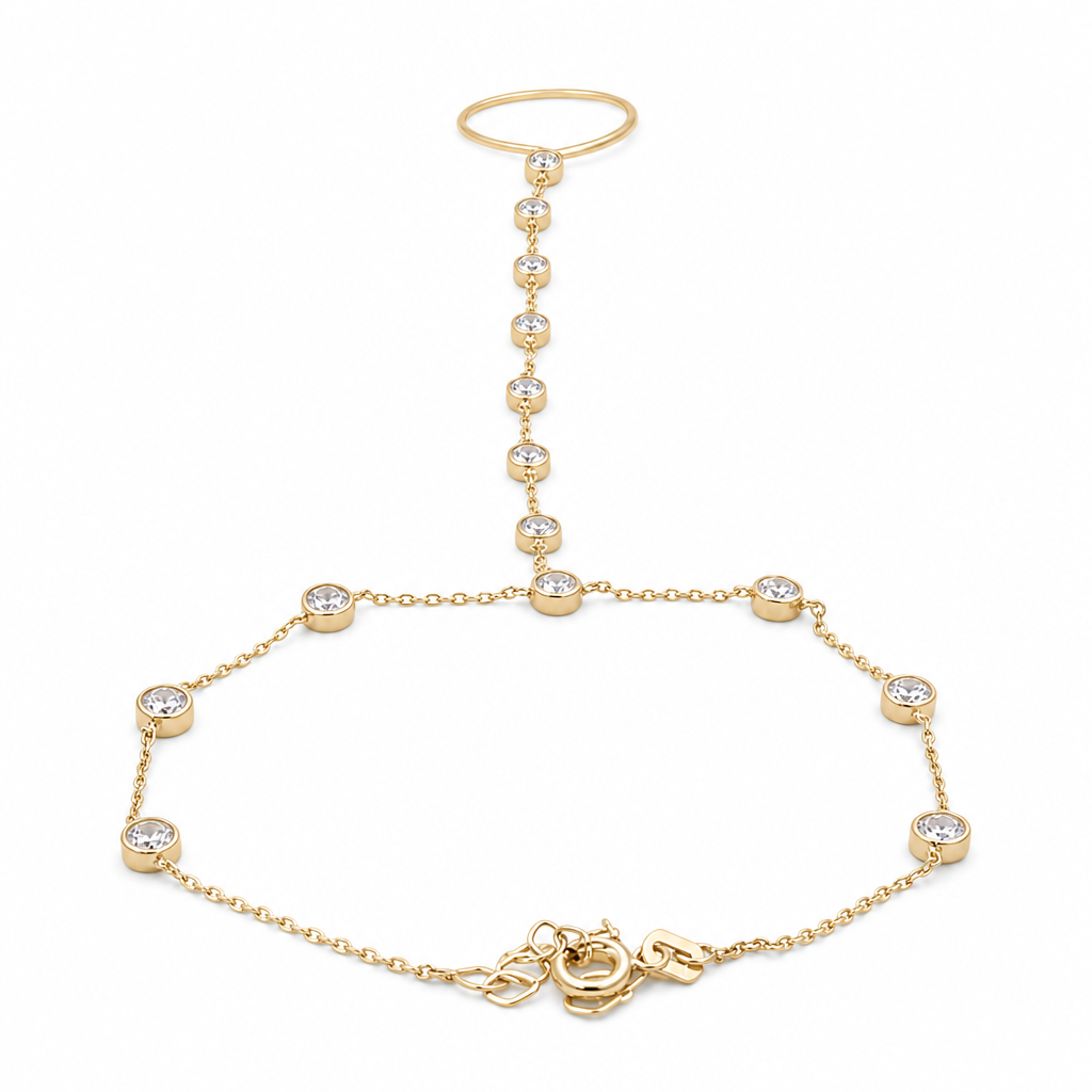 14K Yellow Gold Women's Clon Bracelet / Size:8'' / Weight: 4.7 GR / CCFWB4CLN-1