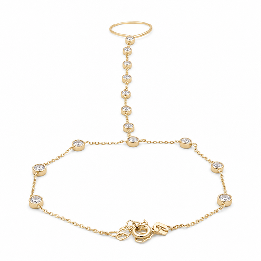 14K Yellow Gold Women's Clon Bracelet / Size:8'' / Weight: 4.7 GR / CCFWB4CLN-1