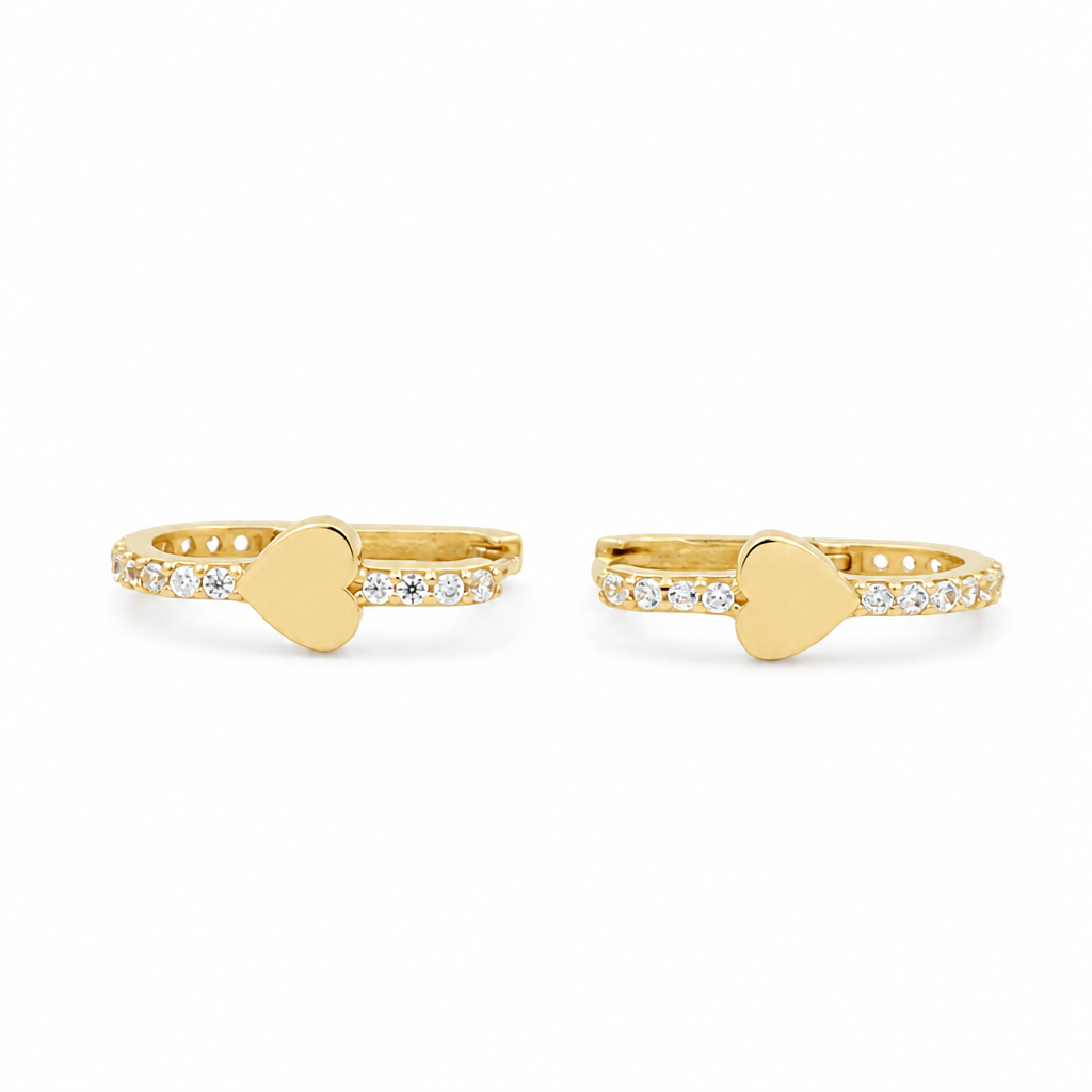 14K Yellow Gold Fashion Women Stud Earrings / Size: 1.5mmx8mm / Weight: 1.5G GR / DQEH4FS1.5X8