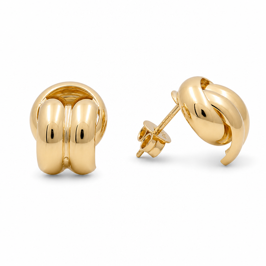10K Yellow Gold Fashion Earrings / Weight: 2.1 GR / ORC173