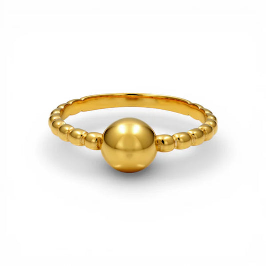 10K Yellow Gold Fashion Women's Ring / Size:7.5 / Weight: 1.6gr / DQWR0FS-58