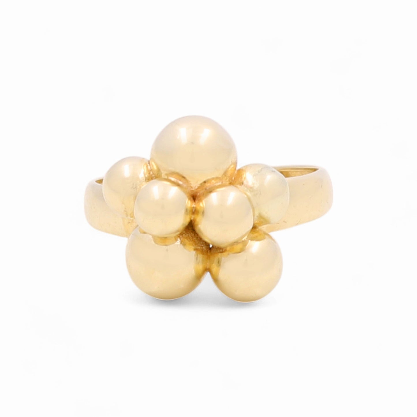 14K Yellow Gold Fashion Women's Ring / Size: 7.5 / Weight: 3 GR