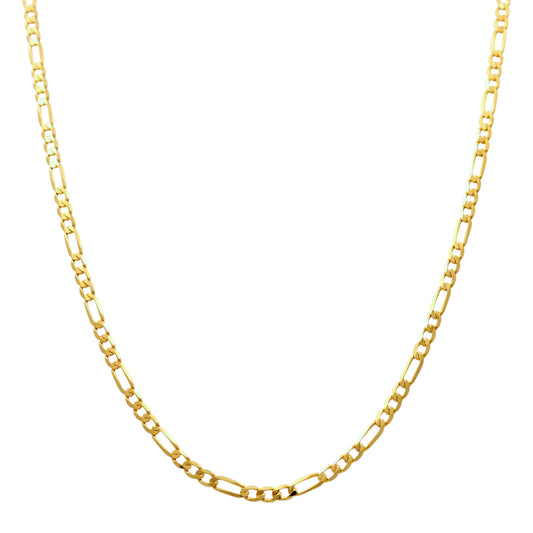 10K Yellow Gold Figaro Link Chain / Size: 5mm 24" / Weight: 15 GR / CSCH0FG5-24