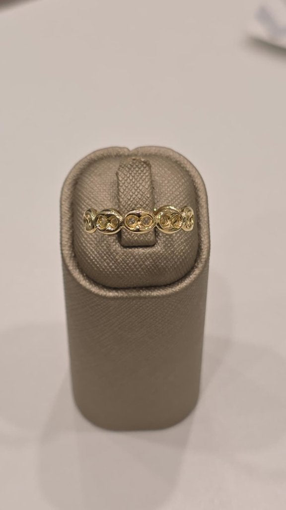 14K Yellow Gold Fashion GG Women's Ring / Size: sz8.5 / Weight: 1.6gr / DPWR4GG